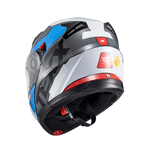 Capacete Texx Gladiator V3 Reisen - Vermelho/branco