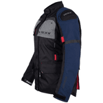 Jaqueta Texx Feminina - Armor - Preto Azul Vermelho Cinza