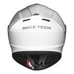 Capacete Race Tech Hit Monocolor - Branco.