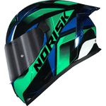 Capacete Norisk Flow Pulse - Verde/azul