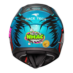 Capacete Race Tech Sector Nhac - Azul/rosa