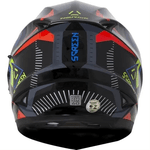 Capacete Norisk Ff302 Screen - Preto Laranja Azul