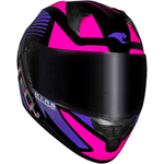 Capacete Race Tech Sector Slash - Preto/roxo