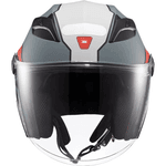 Capacete Texx Ugello Reisen - Vermelho/branco