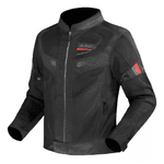 Jaqueta Ls2 Garda - Preto/vermelho