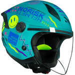 Capacete Norisk Neo Buddy - Azul Amarelo