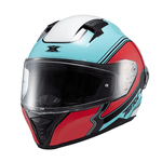 Capacete Texx Raptor Hornet - Azul/vermelho/branco