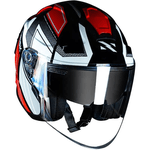 Capacete Norisk Downtown Provenza - Preto Vermelho