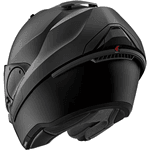 Capacete Shark Evo Es Blank - Preto Fosco. 