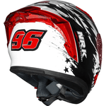 Capacete Norisk Flow Daytona - Branco/vermelho