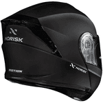 Capacete Norisk Motion Monocolor - Preto Fosco