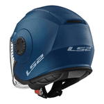 Capacete Ls2 Of570 Verso Azul Fosco 