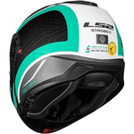 Capacete Ls2 Ff908 Strobe Ii Victory - Titanium/branco/azul