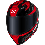 Capacete Norisk Flow Robot - Preto/vermelho