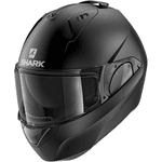 Capacete Shark Evo Es Blank - Preto Fosco. 