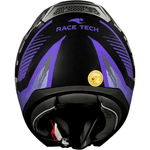 Capacete Race Tech Sector Slash - Preto/roxo