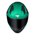 Capacete Race Tech Sector Kraken - Verde Rosa.