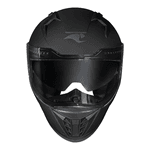 Capacete Race Tech Volt Monocolor - Preto Fosco.