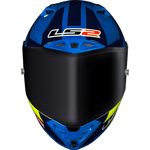 Capacete Ls2 Ff805 Thunder C Gas - Azul Amarelo