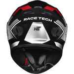 Capacete Race Tech Hit Draw - Preto Prata Vermeho