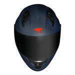 Capacete Race Tech Sector Monocolor - Azul Fosco.