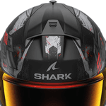 Capacete Shark Ridill 2 Molokai Mat Kar - Preto Vermelho 