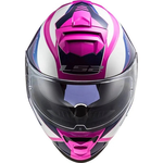 Capacete Ls2 Ff800 Storm Techy - Branco Rosa