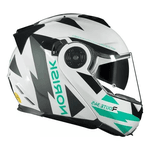 Capacete Norisk Ff345 Route Reflex - Branco/titanium