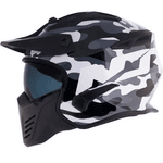 Capacete Norisk Darth Aircraft - Branco