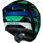 Capacete Norisk Flow Pulse - Verde/azul