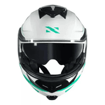 Capacete Norisk Ff345 Route Reflex - Branco/titanium