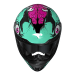 Capacete Race Tech Volt Croc - Aqua.