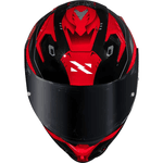Capacete Norisk Flow Robot - Preto/vermelho