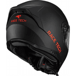 Capacete Race Tech Signal Monocolor - Preto Fosco.