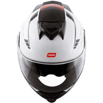 Capacete Norisk Ff345 Route Motion - Branco Preto Vermelho