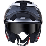 Capacete Norisk Ff345 Route Speedmax - Preto Vermelho Cinza