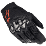 Luva Alpinestars Megawatt - Preto Vermelho