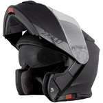Capacete X11 - Turner - Escamoteável - Preto Fosco