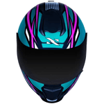 Capacete Norisk Ff802 Razor Ninja - Rosa Azul