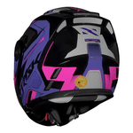 Capacete Norisk Ff345 Route Speedmax - Preto/roxo