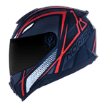 Capacete Norisk Ff802 Razor Ninja - Preto Vermelho