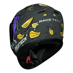 Capacete Race Tech Hit Lizard - Titanium