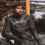 Jaqueta Texx - New Strike V2 - Preto/vermelho