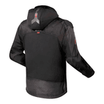 Jaqueta Ls2 Zirconium - Preto/titanium/vermelho