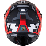 Capacete Norisk Ff345 Route Speedmax - Preto Vermelho Cinza