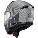Capacete Texx Kratos Cyber - Cinza Fosco