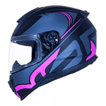 Capacete Norisk Ff802 Razor Squalo - Preto Rosa