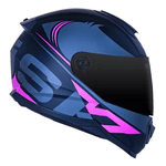 Capacete Norisk Ff802 Razor Squalo - Preto Rosa