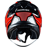 Capacete Norisk Downtown Provenza - Preto Vermelho