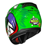 Capacete Race Tech Sector Nhac - Verde/rosa